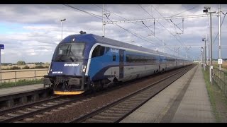 ČD Railjet  Pardubice Opočínek  160 Kmh [upl. by Hannon]