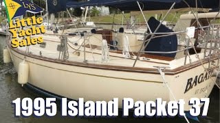 1996 Island Packet 37 Sailboat for sale at Little Yacht Sales Kemah Texas [upl. by Aihk564]