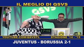 QSVS  I GOL DI JUVENTUS  BORUSSIA 21  TELELOMBARDIA [upl. by Aker]