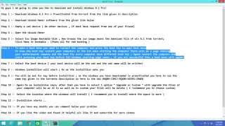 How to Download and install Windows 81 Pro   For Free In just 13 Steps [upl. by Ber]