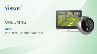 UNBOXING Wirefree Peephole Doorbell  EZVIZ DP2C [upl. by Stevena]