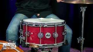 DW 14x65 Collectors Series Purpleheart Snare Drum [upl. by Florenza597]