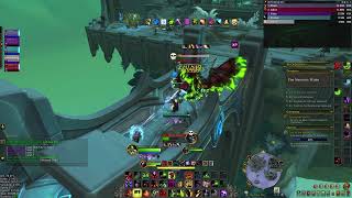 WoW TWiW 1102 diabolist destruction warlock pve The Necrotic Wake Mythic [upl. by Fritzsche70]