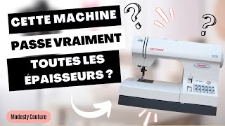 CETTE MACHINE PASSE VRAIMENT TOUTES LES EPAISSEURS  TEST Gritzner Tipmatic 6122 [upl. by Gurtner]