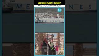 Hundreds Of Lebanese Flee To Turkey Amid Escalating IsraelHezbollah Conflict [upl. by Favien716]