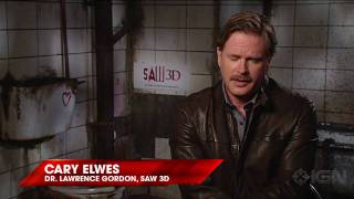 Saw 3D Cary Elwes Interview [upl. by Mareld]