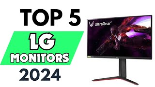 Top 5 Best LG Monitors of 2024 don’t buy one before watching this [upl. by Nirmak]