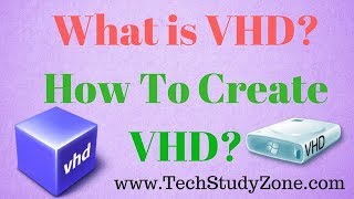 What is VHD and How to Create Virtual Hard Disk windows 7 MCITP [upl. by Aneerehs882]