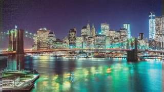 Clementoni puzzle 3000 el quotNew Yorkquot  time lapse [upl. by Dela839]