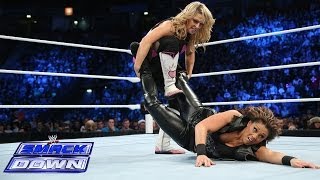 Natalya vs Tamina Snuka SmackDown Nov 15 2013 [upl. by Edahc]