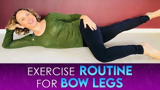 best exercises for bow legs  yoga routine [upl. by Ainsley466]