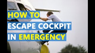 AIRCRAFT  Cockpit Emergency Escape Rope [upl. by Gilmore]