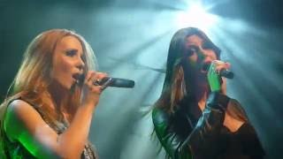 Simone Simons Epica feat Floor Jansen Nightwish Sancta Terra Live HD [upl. by Ecnaled692]