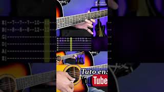 Descansando  Fuerza Regida  Requinto y Acordes en Guitarra con Tabs Short  PDF [upl. by Gronseth466]