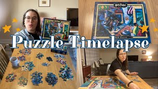 PUZZLE TIMELAPSE  500 Pieces quotDiagon Alleyquot New York Puzzle Company [upl. by Trinidad976]