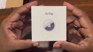 AirTag for my Dog  Part 1  Unboxing AirTag with Kira [upl. by Enilrad]