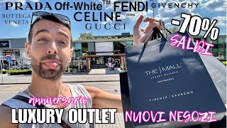 TUTTI VANNO AL MARE E IO A FARE SHOPPING MEGA SALDI ALLOUTLET LUXURY THE MALL  Vlog Parte1 [upl. by Mercorr]