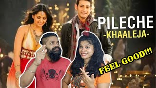 Pileche Video Song REACTION  Khaleja  Mahesh Babu  Anushka Shetty  Trivikram  Mani Sharma [upl. by Noivaz]