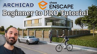 Archicad Enscape Render  From Beginner to PRO [upl. by Ariew]