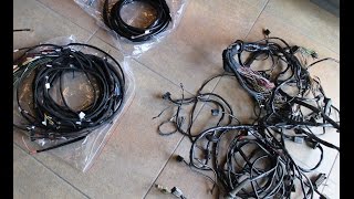 Mercedes Pagoda W113 restoration wiring set new and old Doctorclassiceu [upl. by Orfurd]