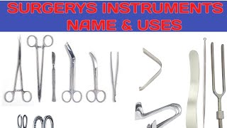 Surgical Instruments Name and usesFew instruments for medical surgeryKnowPathologicalVideos [upl. by Emogene]