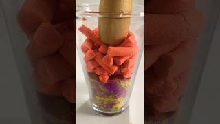 Very Satisfying and RelaxingKinetic Sand ASMR Drop and squish asmr kineticsand satisfying [upl. by Desta]