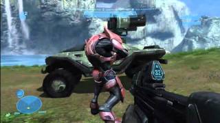 Halo Reach Headhunter gameplay [upl. by Imorej]