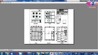 Exporter un Plan Autocad to PDF [upl. by Chak91]