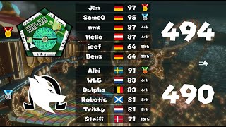 MK8DX MKU Season 25 D9 Match 2  BlackΩut BΩ Vs Chan Clan Chan Sep 8th 2024 [upl. by Durham599]