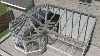 SupaLite Tiled Roof Installation CGI Video [upl. by Nyltac]