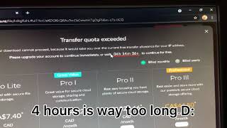 How To Bypass Mega Transfer Quota Execeeded Easy Fix 100 Working [upl. by Suilmann]