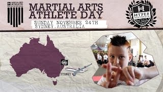 Martial Arts Athlete Day  Sydney Australia 2013 [upl. by Jordison]