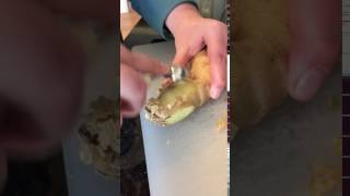 How to Peel Fresh Ginger [upl. by Ahtelrac859]