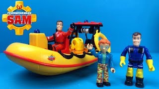 Fireman Sam Neptune and Norman Toy Unboxing  Brandweerman Sam [upl. by Norahs]