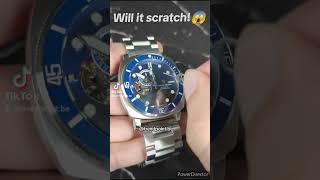 Will the watch survive scratches👀 Pagani Design PD1736 [upl. by Astraea931]