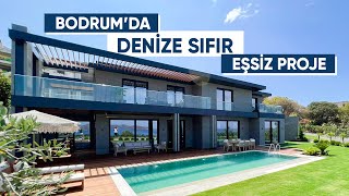 BODRUMDA DENİZE SIFIR SATILIK VİLLA PROJESİ 📍Bodrum Yalıkavak [upl. by Esinaej]