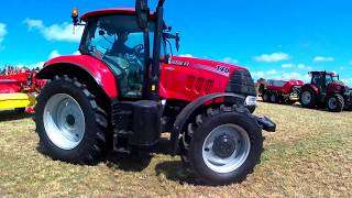 2018 Case Puma 140 Tractor With Pottinger Novocat Mower Conditioner [upl. by Ynnub]