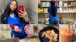 Week in the life of a Dental hygienist Hurricane DORIAN madness What I eat in a week  work [upl. by Yeliac]