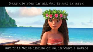 Moana  How Far Ill Go DUTCH Subs amp Trans [upl. by Anaihk]