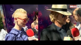 Tilda Swinton y Owen Wilson en el Festival de Cine de Cartagena  La Hora ¡HOLA [upl. by Artekal]