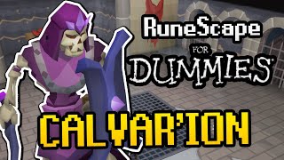 Calvarion EXTREMELY LOW RISK Guide 2024  LowMedHigh Level amp Budget Setup OSRS [upl. by Edmonda]