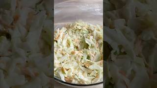 Coleslaw How to make the perfect Coleslaw Salad shorts [upl. by Austen]