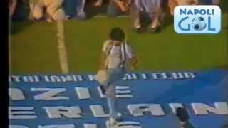 5 luglio 1984 presentazione di Maradona al San Paolo [upl. by Htebsil]