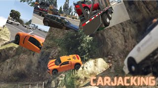 GTA 5  CARJACKING [upl. by Alul]