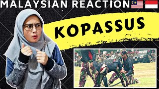 MALAYSIAN REACT TO KOPASSUS INDONESIA  BENARBENAR DI LUAR DUGAAN 😱 [upl. by Neelyaj]