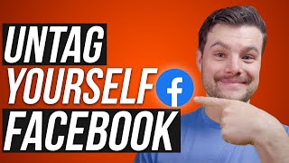 How To Untag Yourself From Facebook Post In Feed 2023 [upl. by Genny]