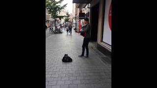 Dolly Parton  jolene by Street performer [upl. by Eivi667]