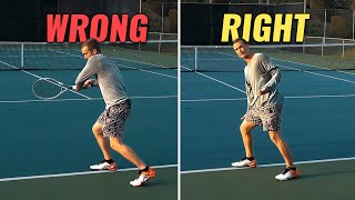 How To Hit A Tennis Backhand Simple Tips For a Perfect Backhand [upl. by Neelrahs]