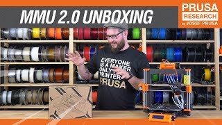 Original Prusa i3 MMU 20  Official Unboxing by Jo Prusa [upl. by Yllor]