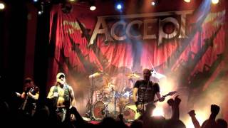 ACCEPT  Love child  Trädgårn Göteborg Sweden 20110215 [upl. by Nauqan983]